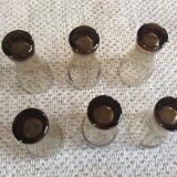 Series of 6 glasses