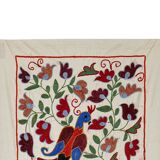 Vintage Turkish hand-knotted rug 50x90 cm