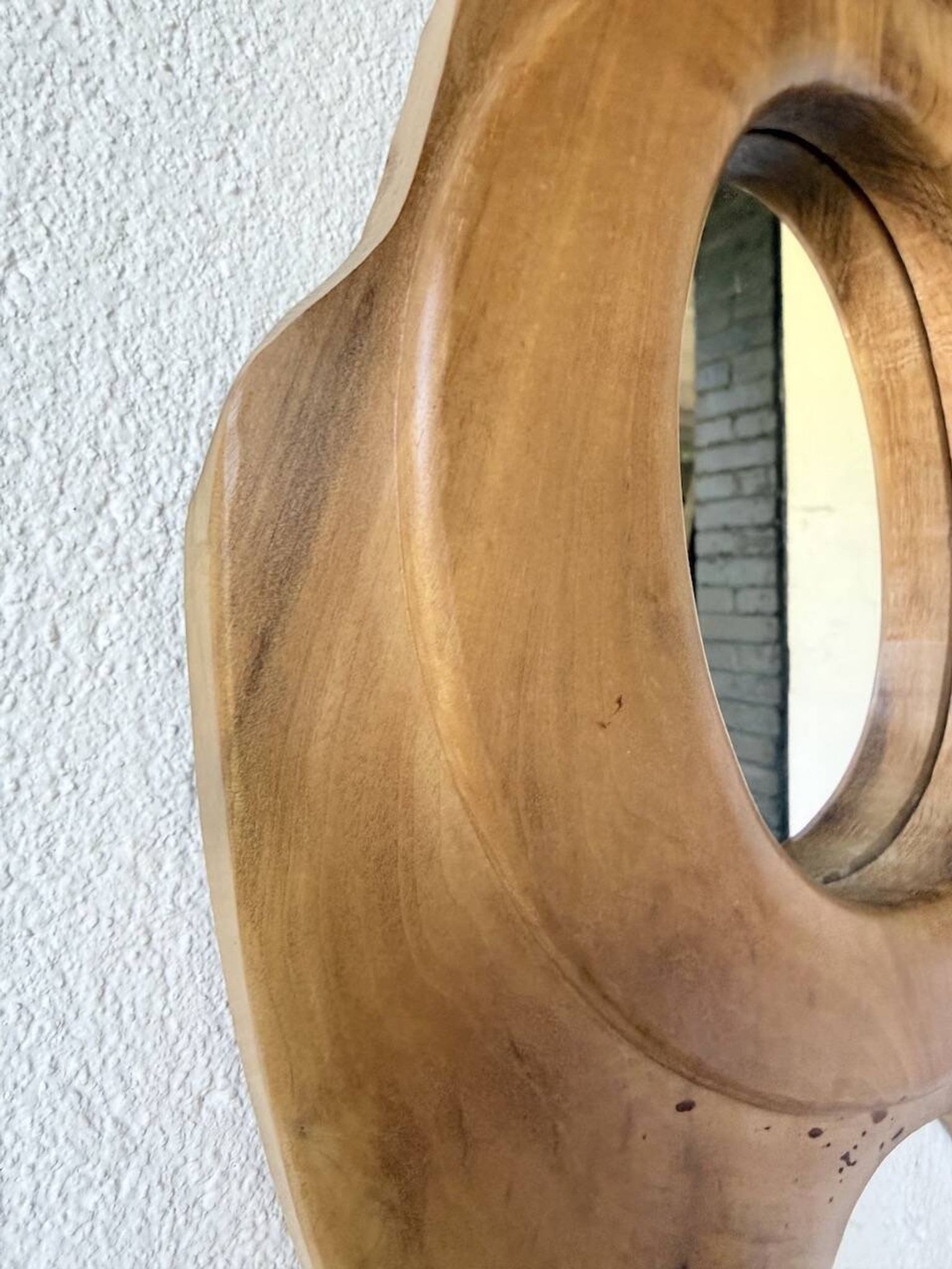 Organic walnut mirror 1960
