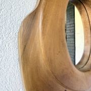 Organic walnut mirror 1960