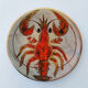 Ceramics plates by Monique Brunner 60s/70s Vallauris
