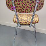 1970s Chrome Leopard Chair
