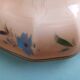 Suspension in pink opaline painted art deco