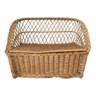 Rattan bench or play chest