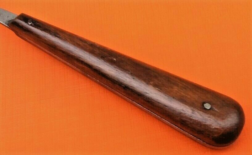 Culinary art Parisian spoon XIXth Melon / Apple .. Rosewood handle
