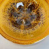 German Glass Bowl by Karl Wiedmann for WMF Ikora, 1930s Baushaus Art Deco