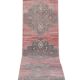 Vintage Turkish hallway rug 104x682 cm