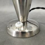 Pair of Bauhaus Chrome Adjustable Table Lamps, 1930s Czechoslovakia