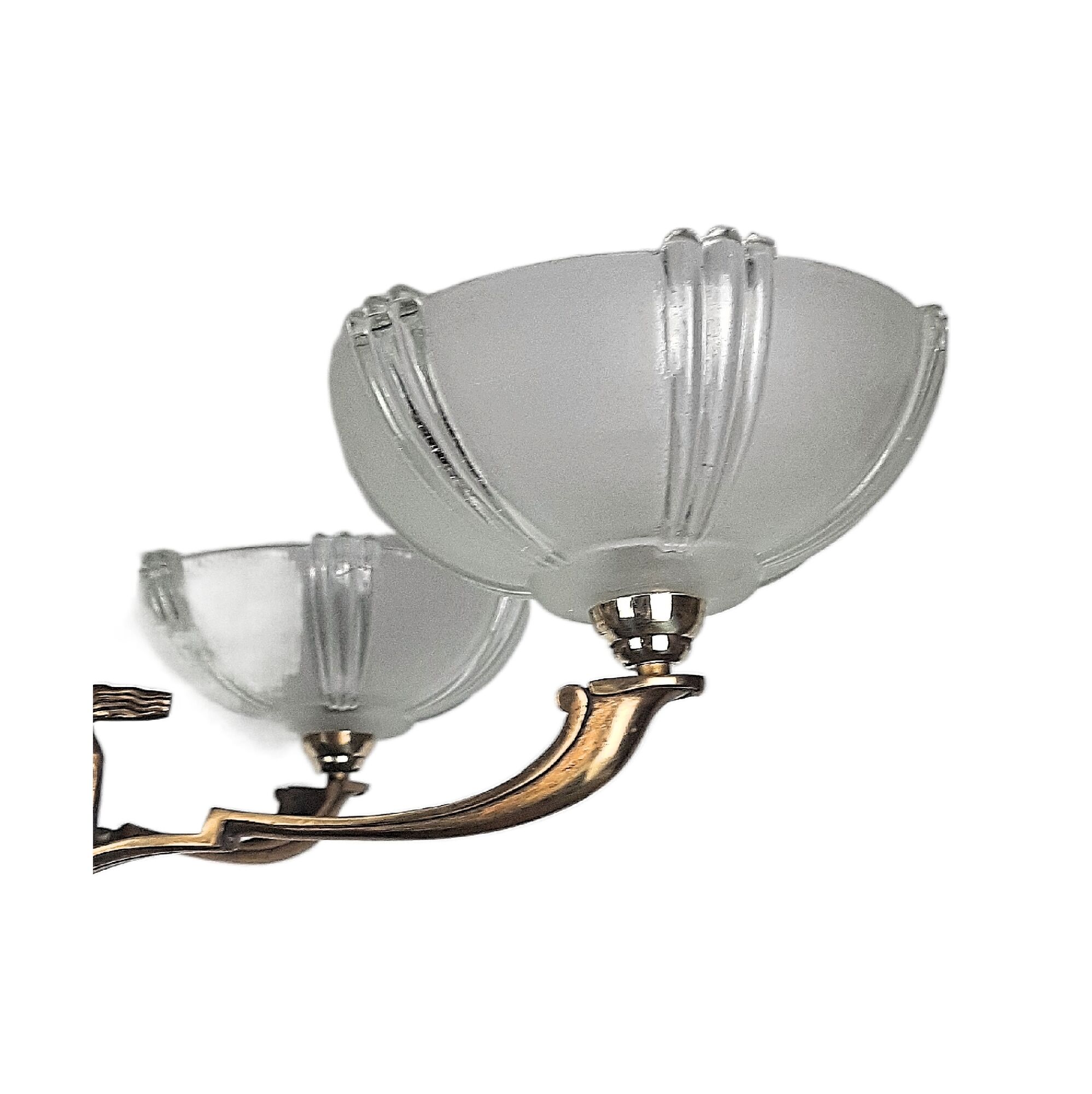 Period chandelier art deco qulétrides women with recorder autos