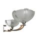 Period chandelier art deco qulétrides women with recorder autos