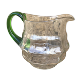 Old glass pitcher