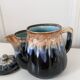 Glazed stoneware coffee maker