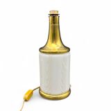 Murano lamp ied Italy vintage glass and golden brass Fabbian