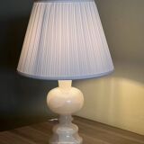 Vintage Alabaster Table Lamp, France, 1950s