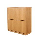 Oak shoe cabinet, Scandinavian design