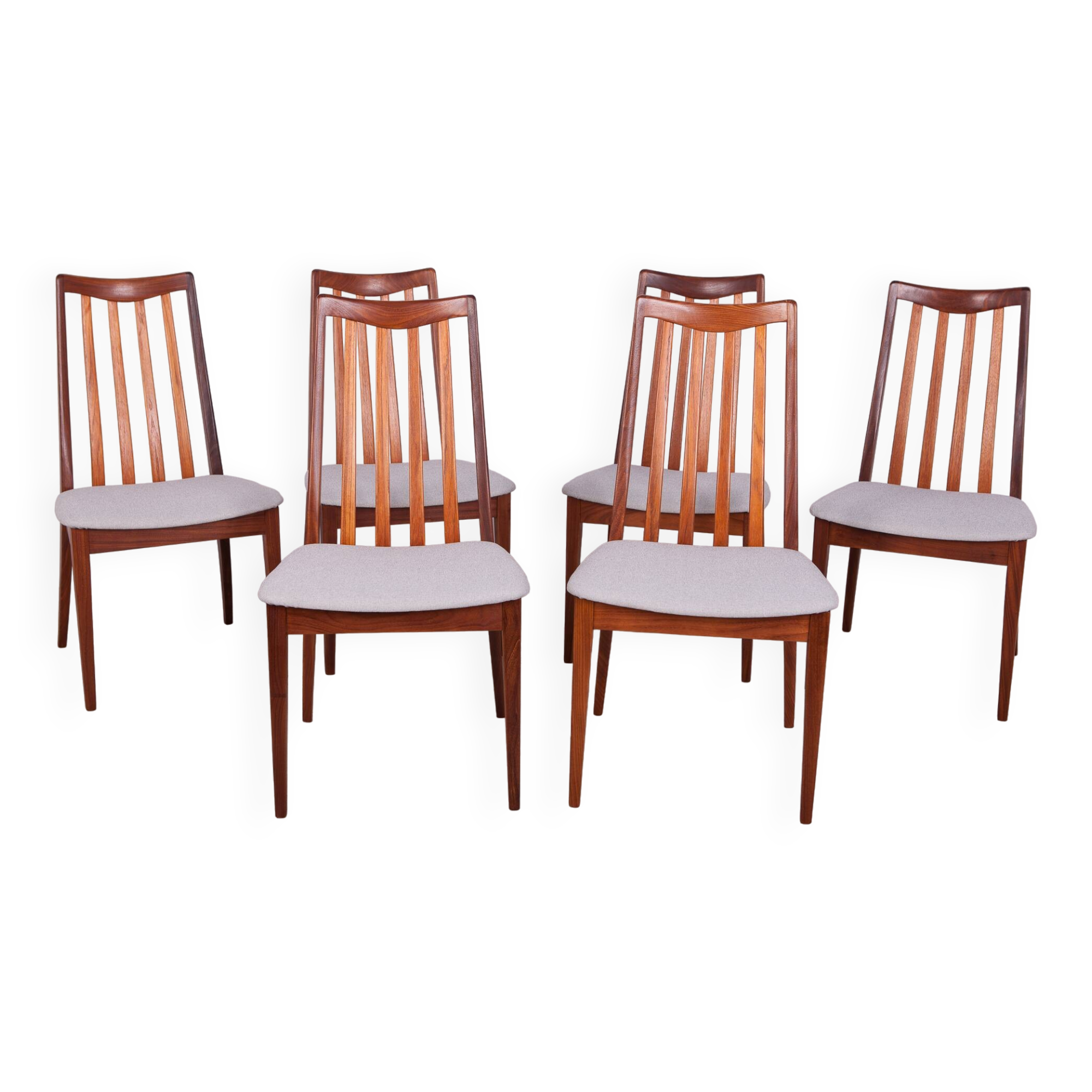 Teak Dining Chairs by Leslie Dandy for G-Plan, 1960s, Set of 6