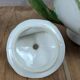 Antique ceramic teapot with floral design Fg