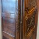 Antique Louis XV bonnetière in carved walnut – Late 18th century