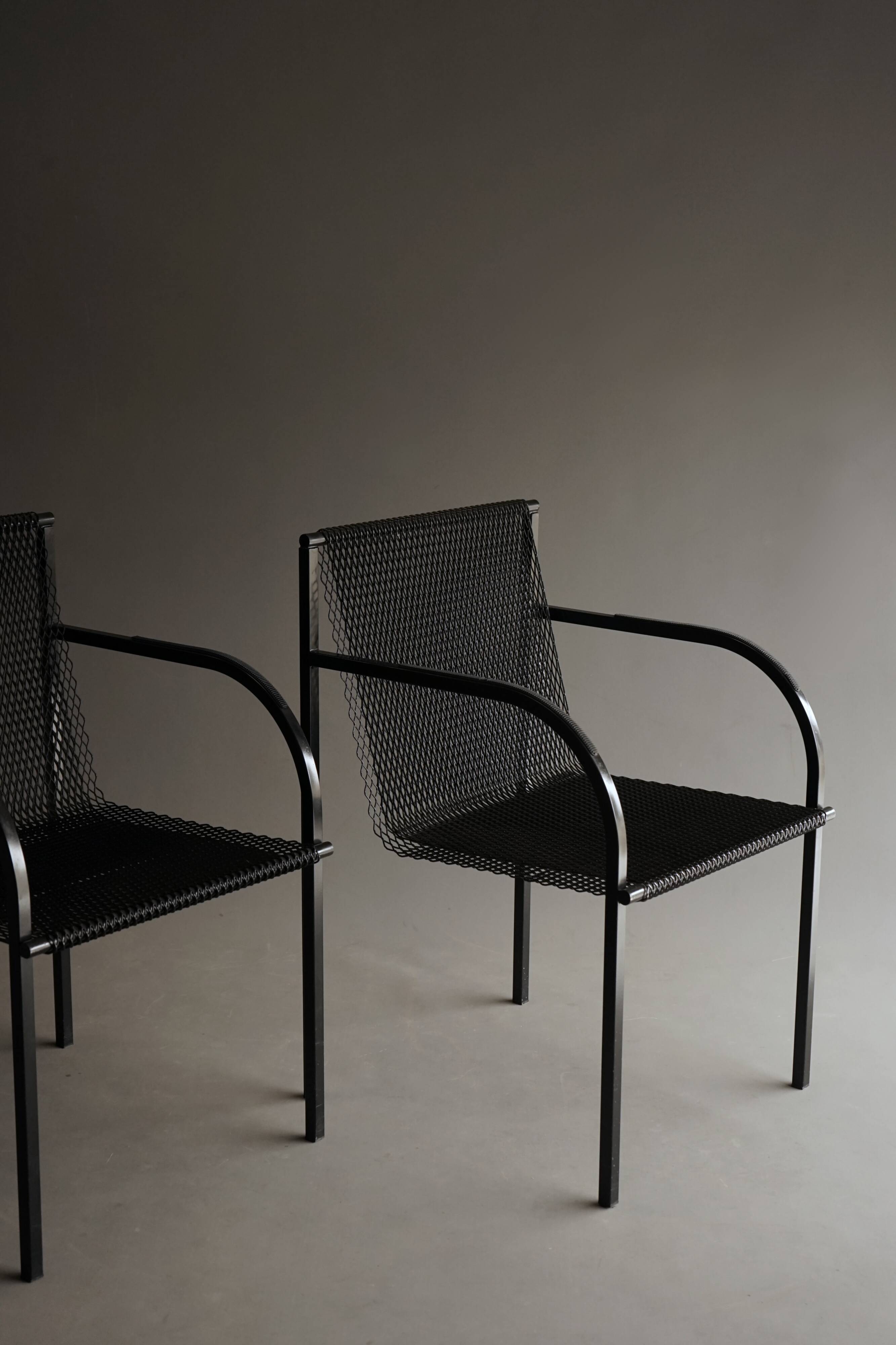 Model R401 Chairs by Shiro Kuramata for Pastoe. Set of 2