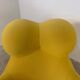 UP5_6 Big Mama Armchair - B&B Italia - Gaetano Pesce - yellow + pouf -