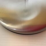 Brushed metal lamp