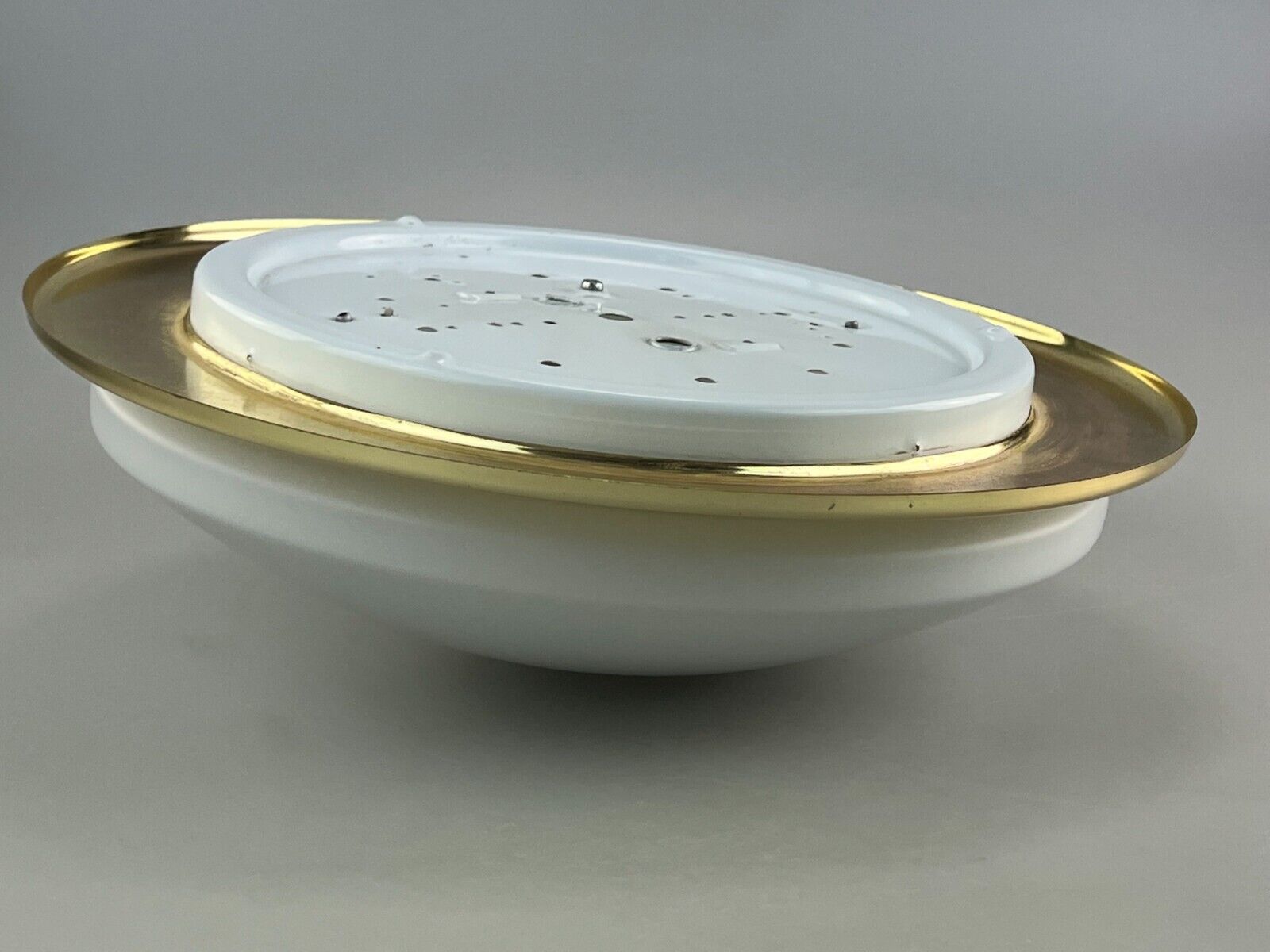 60s 70s Hustadt Leuchten Plafoniere ceiling lamp glass space age design