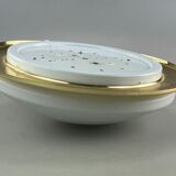 60s 70s Hustadt Leuchten Plafoniere ceiling lamp glass space age design