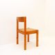 Ensemble de salle à manger suédois en pin, milieu du siècle - années 1970