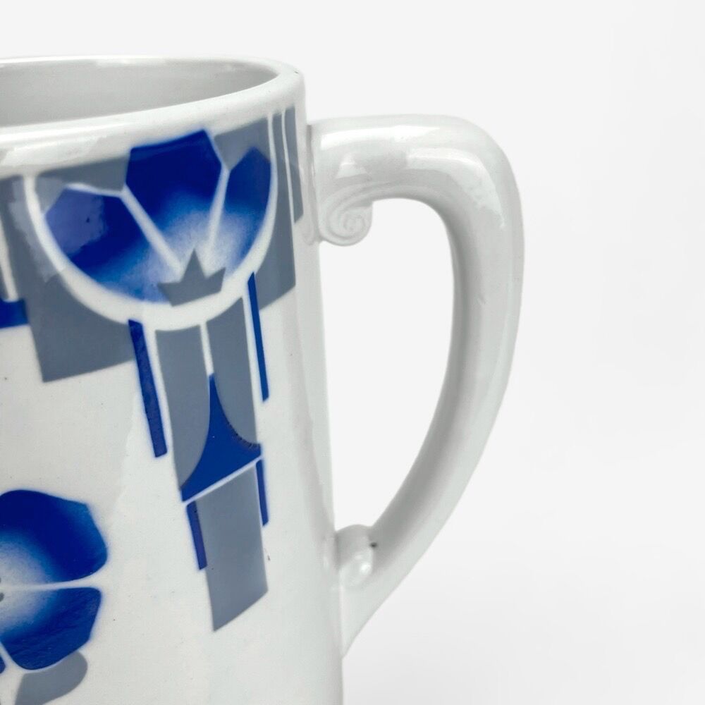Ceramic broc saint amand art deco