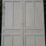 Paire de portes coulissantes 100.8x234cm chacune anciennes (2)