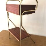 Teak bedside table
