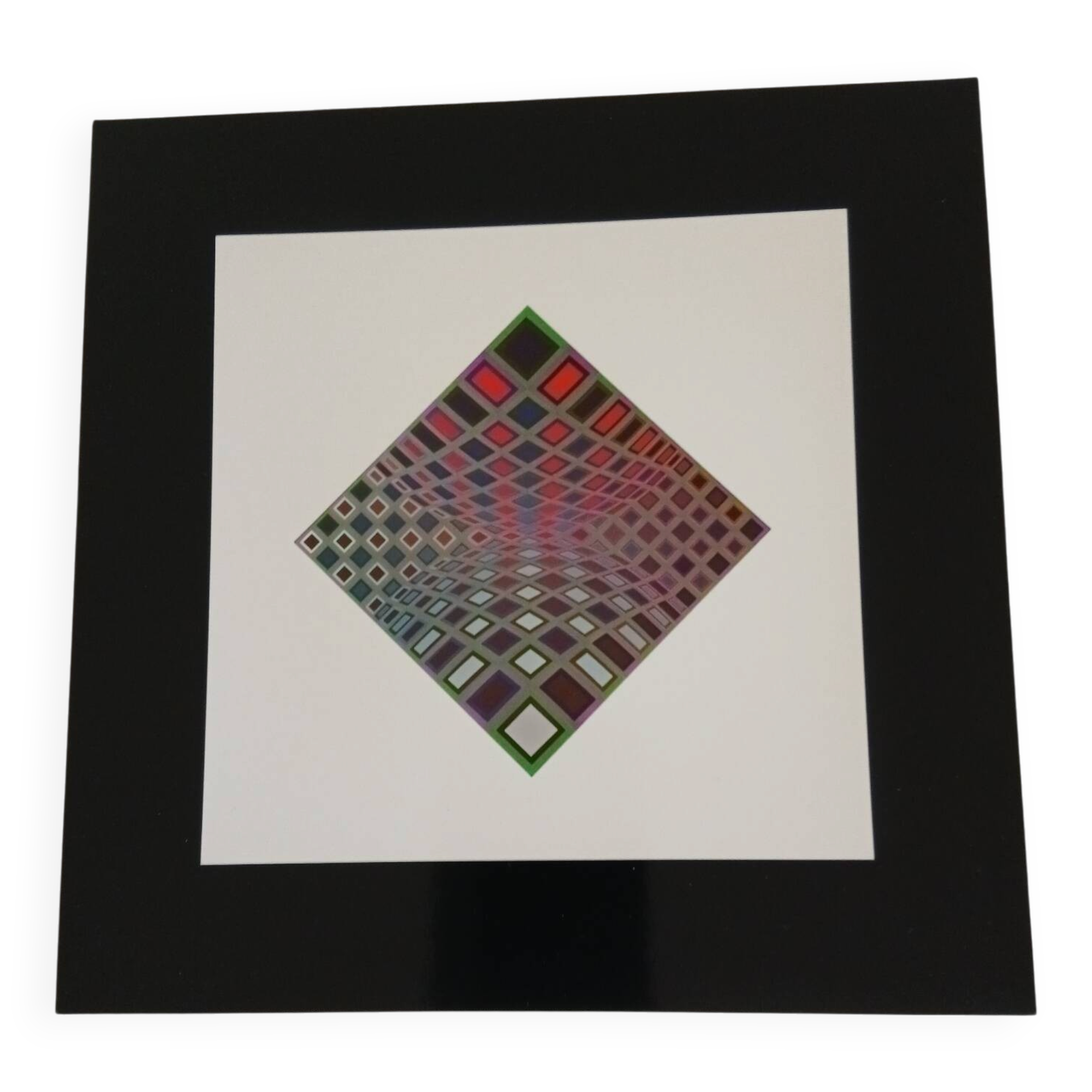 Victor Vasarely Serigraphy op art Editions du Griffon