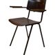 Chaises vintage school années 1960 Eromes