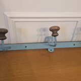 Vintage wall-mounted coat rack