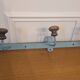 Vintage wall-mounted coat rack