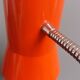 Lampe de bureau flexible années 70 orange