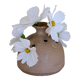 Vase pique fleurs Vallauris en grès