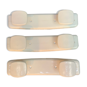 Porte manteau suite de 3 patères