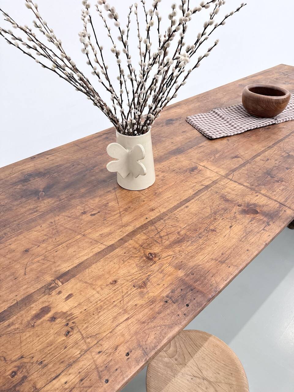 1950 pine farmhouse table 3m XL