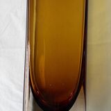 Square glass vase
