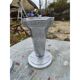 1 lot de vases en aluminium des années 30