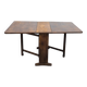 Vintage French Wood Drop Leaf Table, 1930s
