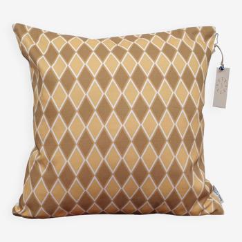 Amber geometric pattern cushion cover - 40 x 40