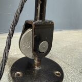 Early Rademacher wall lamp with large enamel shade