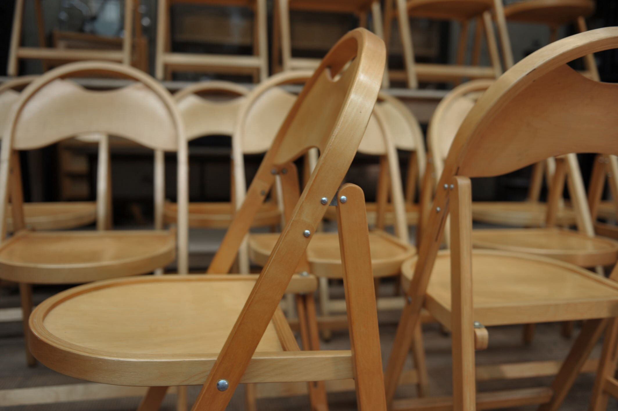 Old folding chairs OTK 1950s