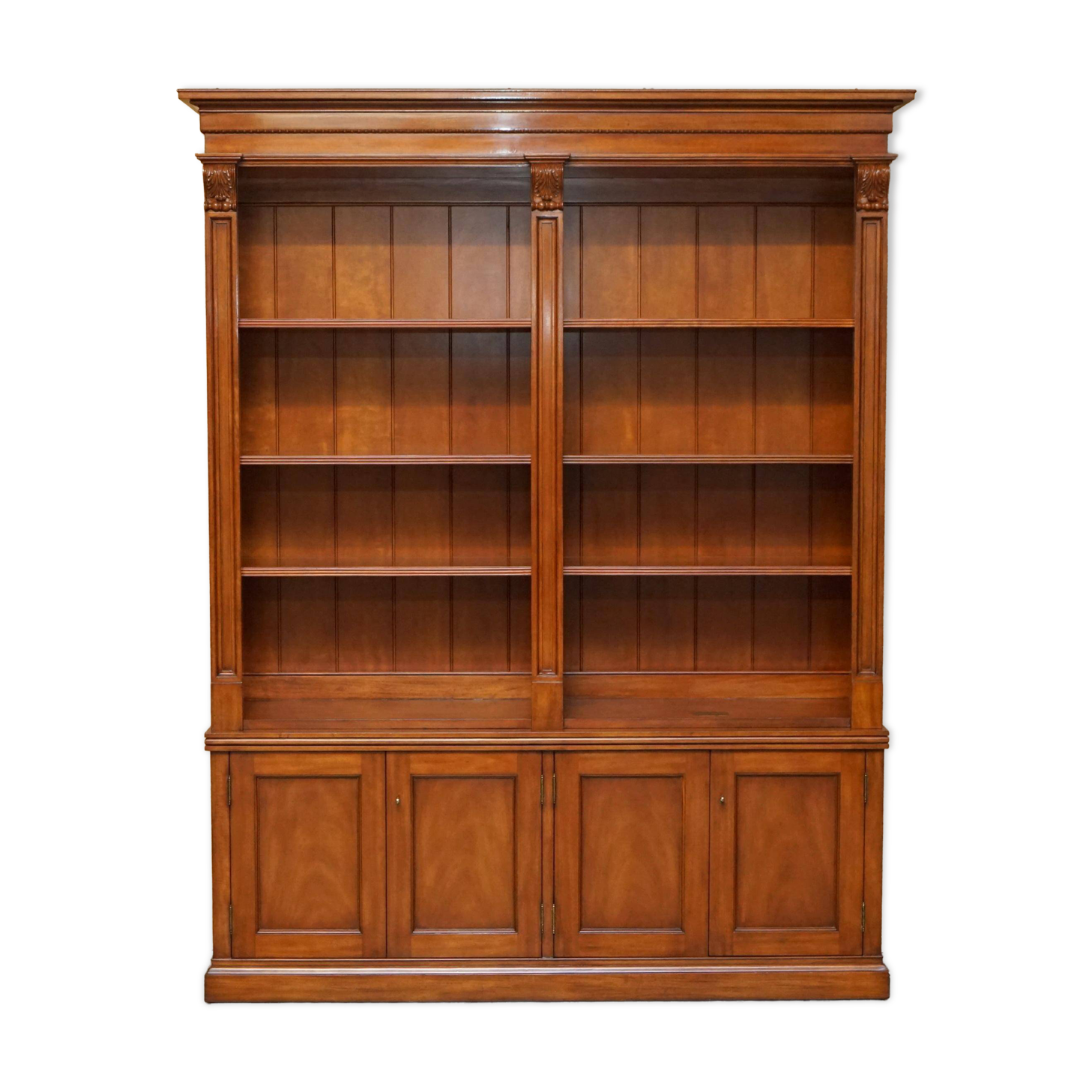 Bibliothèque ouverte Ralph Lauren extra large en bois dur