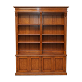 Ralph Lauren extra large open library in hardwood