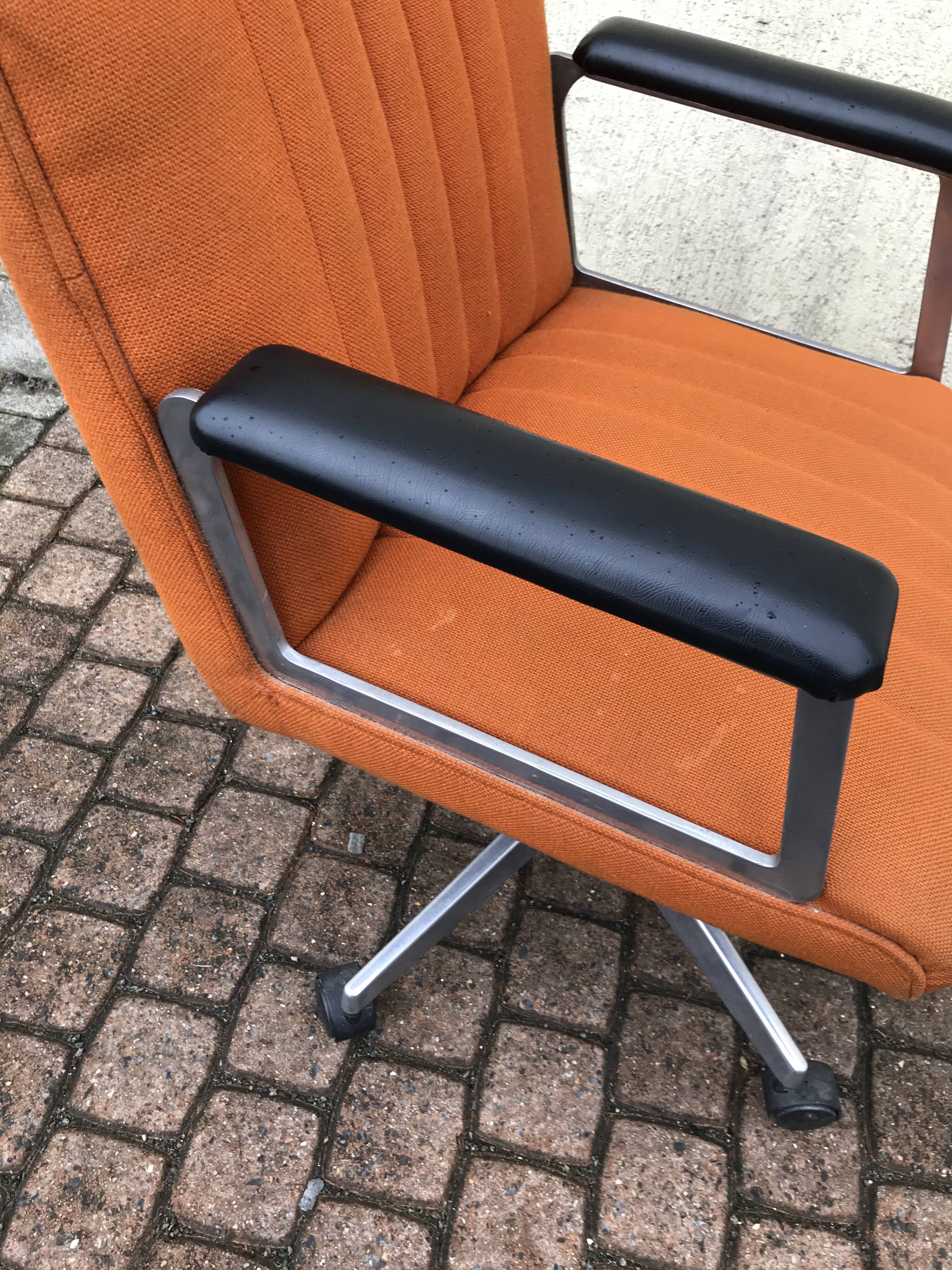 Chaise de bureau vintage 70s