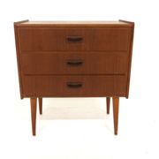 Scandinavian teak chest of drawers, Sweden, 1960