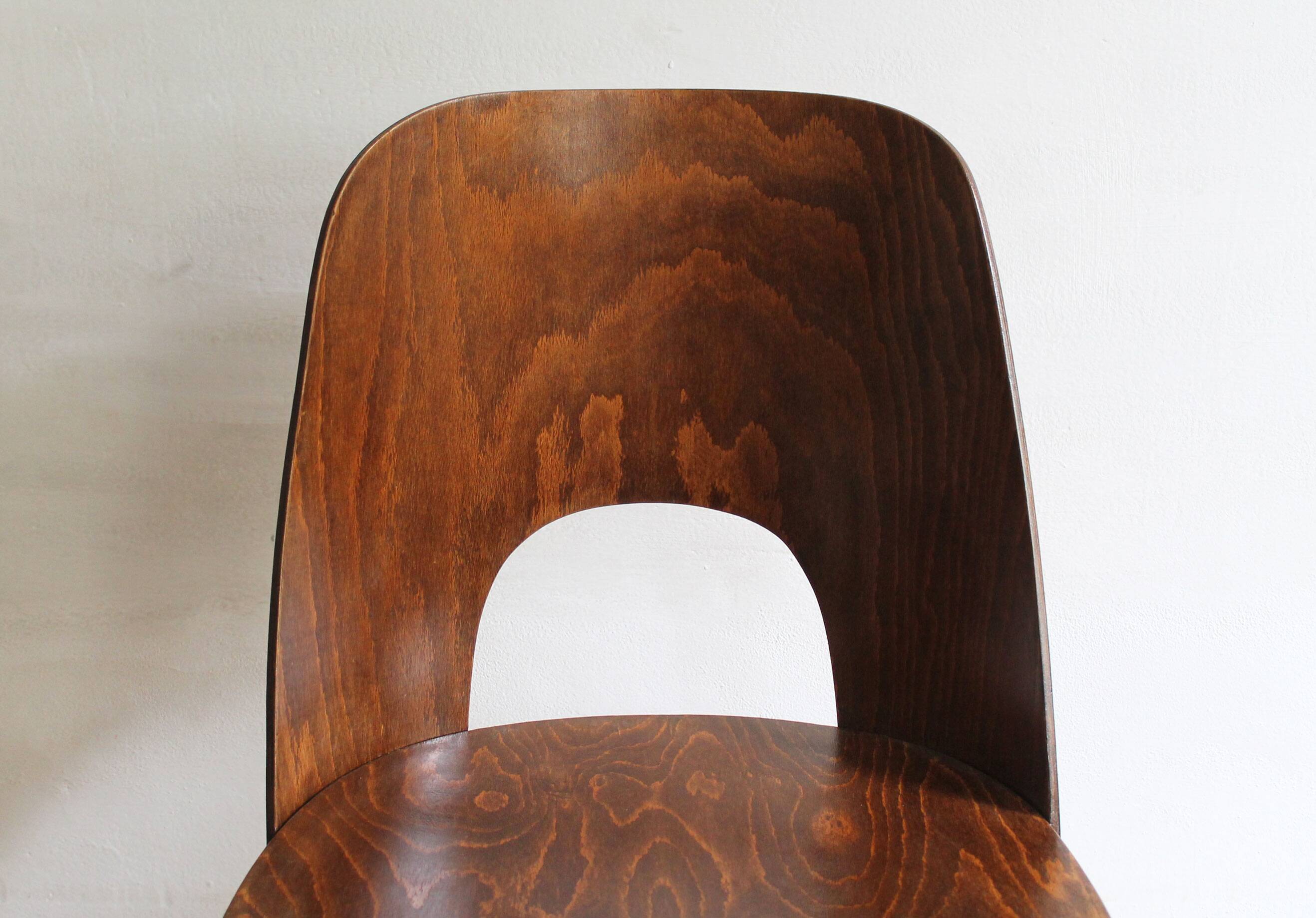 Mid Century Dining Chair No.515 by Oswald Haerdtl for TON Company